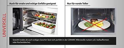 CASO MG20 Ceramic menu 2 in 1 Magnetron RVS, Zwart 800 W Timerfunctie CASO MG20 Ceramic menu 2 in 1 Magnetron RVS, Zwart 800 W Timerfunctie