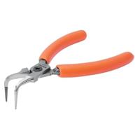Bahco Precisiepunttang | compact | 90° afgebogen punt | oranje PVC-handgrepen | 125 mm - industrieverpakking - C3790IP - thumbnail