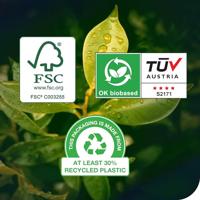 Tork Long Lasting poetspapier, gevouwen, W4, 90 vellen, pak van 4 stuks - thumbnail