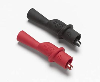 Fluke AC175 Veiligheids-krokodilklemmenset Bus 2 mm CAT IV 600 V, CAT III 1000 V Rood, Zwart