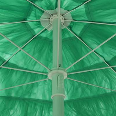 VidaXL Strandparasol hawaï 240 cm groen VidaXL Strandparasol hawaï 240 cm groen