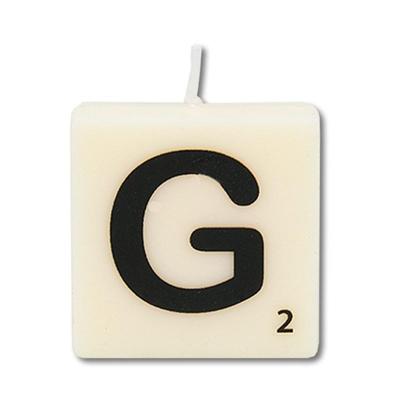 Paperdreams Letter Kaarsje G, 4st.