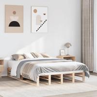 Bedframe zonder matras massief grenenhout 120x200 cm - thumbnail
