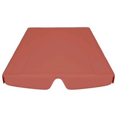 VidaXL Vervangingsluifel voor schommelbank 150/130x105/70cm terracotta