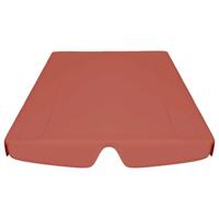 VidaXL Vervangingsluifel voor schommelbank 150/130x105/70cm terracotta - thumbnail