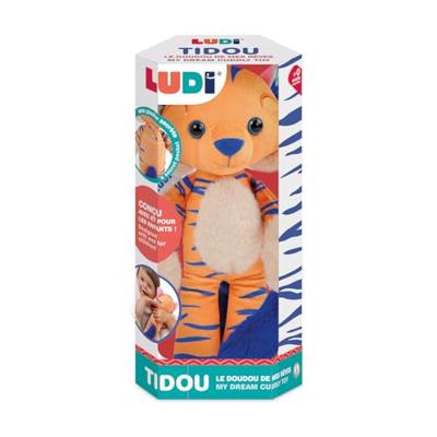 Tidou de knuffel van mijn dromen LUDI meerkleurig