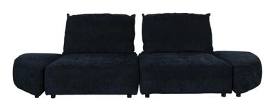 Zuiver 3-zits Bank 'Hunter' 318cm, kleur Navy Zuiver 3-zits Bank 'Hunter' 318cm, kleur Navy