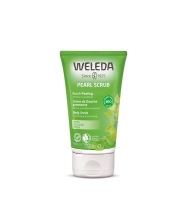 Weleda Berken douche scrub 150 Milliliter