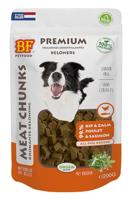 Bf Petfood Biofood meat chunks kip en zalm - thumbnail
