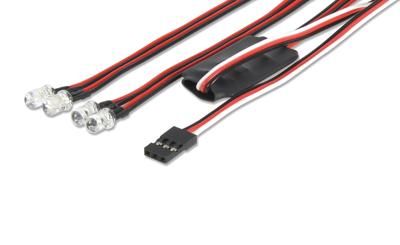 Carson Modellsport Verlichtingsset Rood, Wit 4.4 - 6 V 500906239