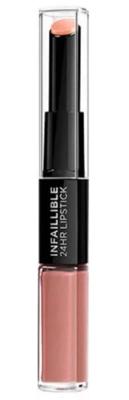 L’Oréal Paris Make-Up Designer Infaillible 24H Lipstick - 115 Infinitely Mocha - Nude - Langhoudende, Verzorgende Lippenstift - 5 ml