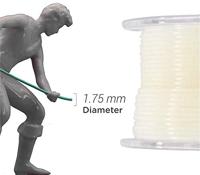 Polymaker PJ03002 Filament PolyCast Investment casting, cire perdue 2.85 mm 750 g Natuur PolyCast™ 1 stuk(s) - thumbnail