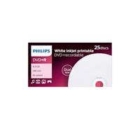 Dvd+r philips 8.5gb dl 8x iw sp (25) | 15 stuks - thumbnail