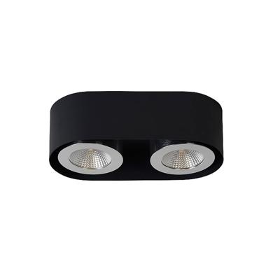 Lucide RADUS Plafondlicht LED 2x5W 450LM 3000K Zwart