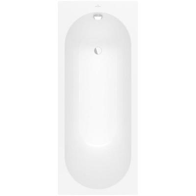 Villeroy & Boch Oberon kunststof bad quaryl rechthoekig 170x70x45cm - incl. poten mat wit ubq177obe2v-rw