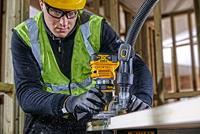 DEWALT DCW604P2-QW Accu Invalfrees 18V XR met verwisselbare zool - Inclusief 2x 5.0Ah Accu, Lader en Koffer - thumbnail