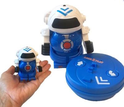 Gear2play RC robot Mini Bot speelfiguur 10 cm blauw in blik