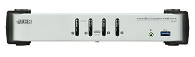 Aten 4-poorts USB 3.0 DisplayPort KVMP™-schakelaar (kabels meegeleverd)