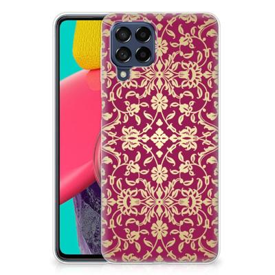 Siliconen Hoesje Samsung Galaxy M53 Barok Pink Siliconen Hoesje Samsung Galaxy M53 Barok Pink