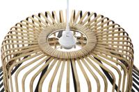 Plafondlamp DKD Home Decor Bruin Zwart Bamboe 50 W 60 x 60 x 30 cm 60 x 60 x 25 cm - thumbnail