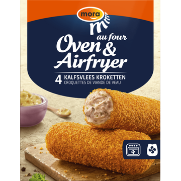 Mora Oven & Airfryer Kalfsvlees Kroketten 4 x 75 g bij Jumbo