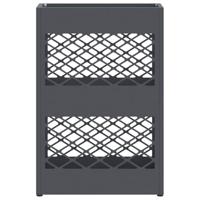 VidaXL Paraplu standaard antraciet 28 x 12 x 41 cm staal - thumbnail