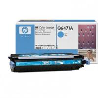HP toner 502A, 4 000 pagina's, OEM Q6471A, cyaan - thumbnail