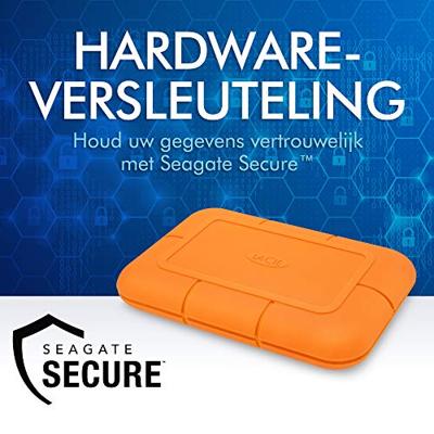 LaCie Rugged® SSD 500 GB Externe SSD harde schijf USB-C Oranje STHR500800