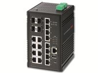 Edimax IGS-5416P - Industriële 16-poorts Gigabit PoE+ Web Managed Switch met 8 PoE+ poorten en 4 SFP-poorten - thumbnail