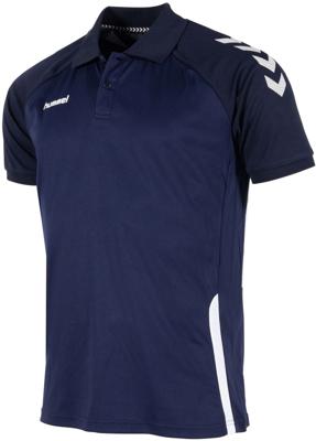 hummel Authentic Polo Donkerblauw