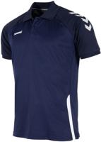 hummel Authentic Polo Donkerblauw - thumbnail