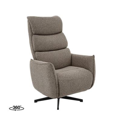 LABEL51 Fauteuil Goteborg - Mushroom - Royal Boucle - 2-Motorig