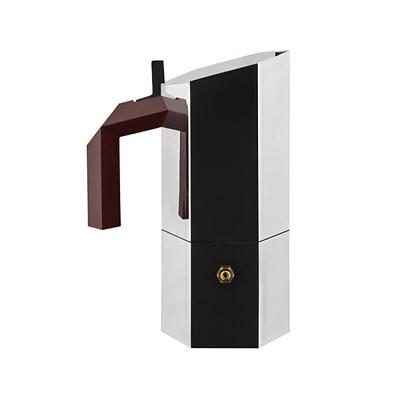 ALESSI - Menhir - Percolator 3kops Burgundy inductie