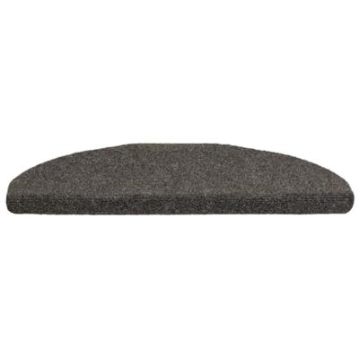 Trapmatten zelfklevend 15 st 65x21x4 cm naaldvilt antraciet Trapmatten zelfklevend 15 st 65x21x4 cm naaldvilt antraciet