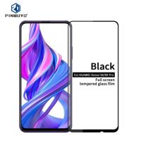 PINWUYO 9H 2.5D Full Screen Tempered Glass Film For Huawei Honor 9X / Honor 9X Pro(Black) - thumbnail
