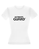 Ultimate Guard Ladies T-Shirt Wordmark White Size S - thumbnail