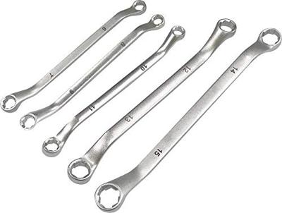 Kunzer 7SLS05 Dubbele ringsleutelset Sleutelbreedte (metrisch) 6 - 15 mm