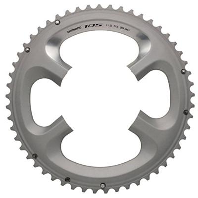 Shimano kettingblad 105 11v 53t y1ph98140 fc-5800 zilver