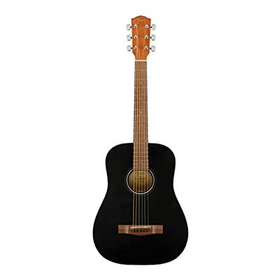 Fender FA-15 3/4 Steel Black westerngitaar met gigbag