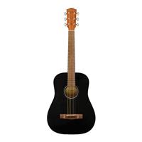 Fender FA-15 3/4 Steel Black westerngitaar met gigbag - thumbnail