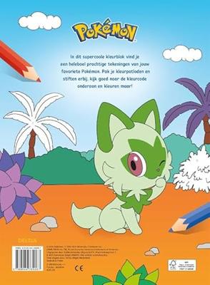 Deltas Pokémon Kleuren op nummer