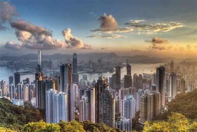 Poster Hong Kong Victoria Peak 91,5x61cm