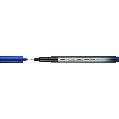 Fineliner pentel pointliner s40-c fijn blauw | 12 stuks Fineliner pentel pointliner s40-c fijn blauw | 12 stuks