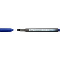Fineliner pentel pointliner s40-c fijn blauw | 12 stuks - thumbnail