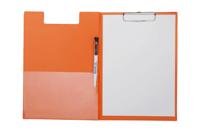 Klembordmap maul a4 staand penlus pvc neon oranje | 12 stuks - thumbnail
