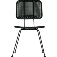 Woood Hilde stoel - Set van 2 zwart - thumbnail