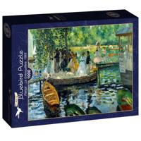 Renoir - La Grenouillère Puzzel 1000 Stukjes - thumbnail