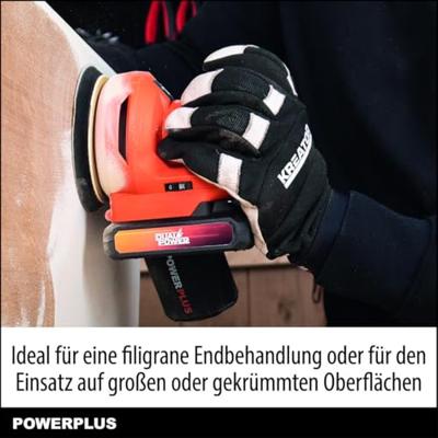 Excentrische schuurmachines Powerplus Dual Power Powdp50400 + G80 20 V Ø 125 mm