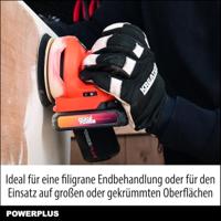 Excentrische schuurmachines Powerplus Dual Power Powdp50400 + G80 20 V Ø 125 mm - thumbnail