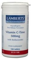 Lamberts Vitamine C 500 Time Release & Bioflavonoiden Tabletten - thumbnail